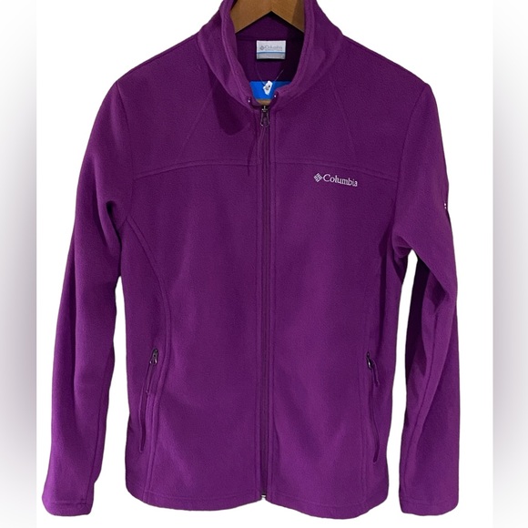 Columbia Jackets & Blazers - NWT Columbia Long Sleeve Full Zip Fleece Jacket Size Large